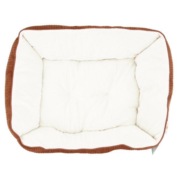 ASPCA Cozy Pet Cat Bed, Brown