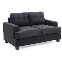 Glory Furniture Sandridge Loveseat in Black Color