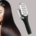 thumbnail image 5 of Happydeer Straight Hair Comb Premium Bristles Anti-static Double Sided Ergonomic Handle Heat-Resistant Hairdressing Tool ABS Professional Hairdressing Straightener Comb Clamp for Home, 5 of 13