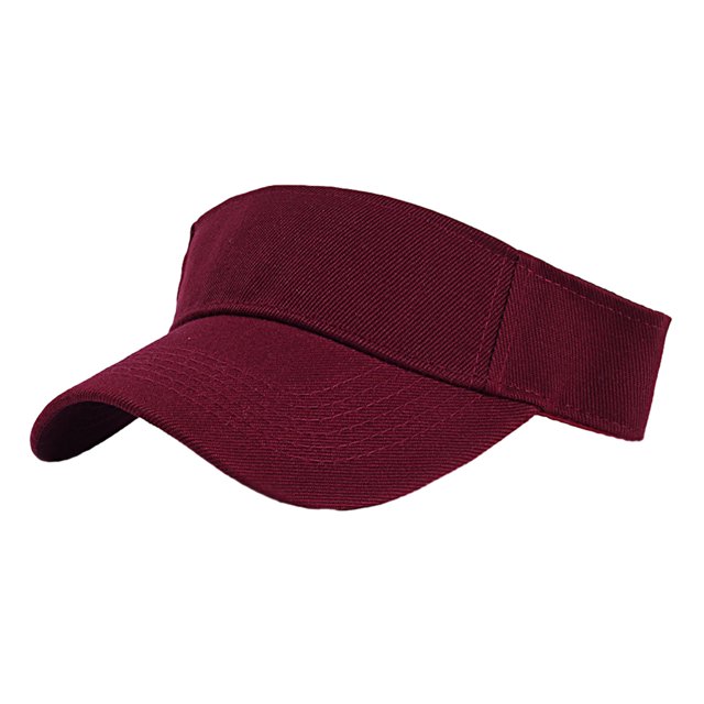 Jumpingount Sombrero para el sol para deportes - Gorra de mujer ajustable, cómoda, de secado rápido, tallada en huecos, amplia aplicación Sombreros Vino rojo