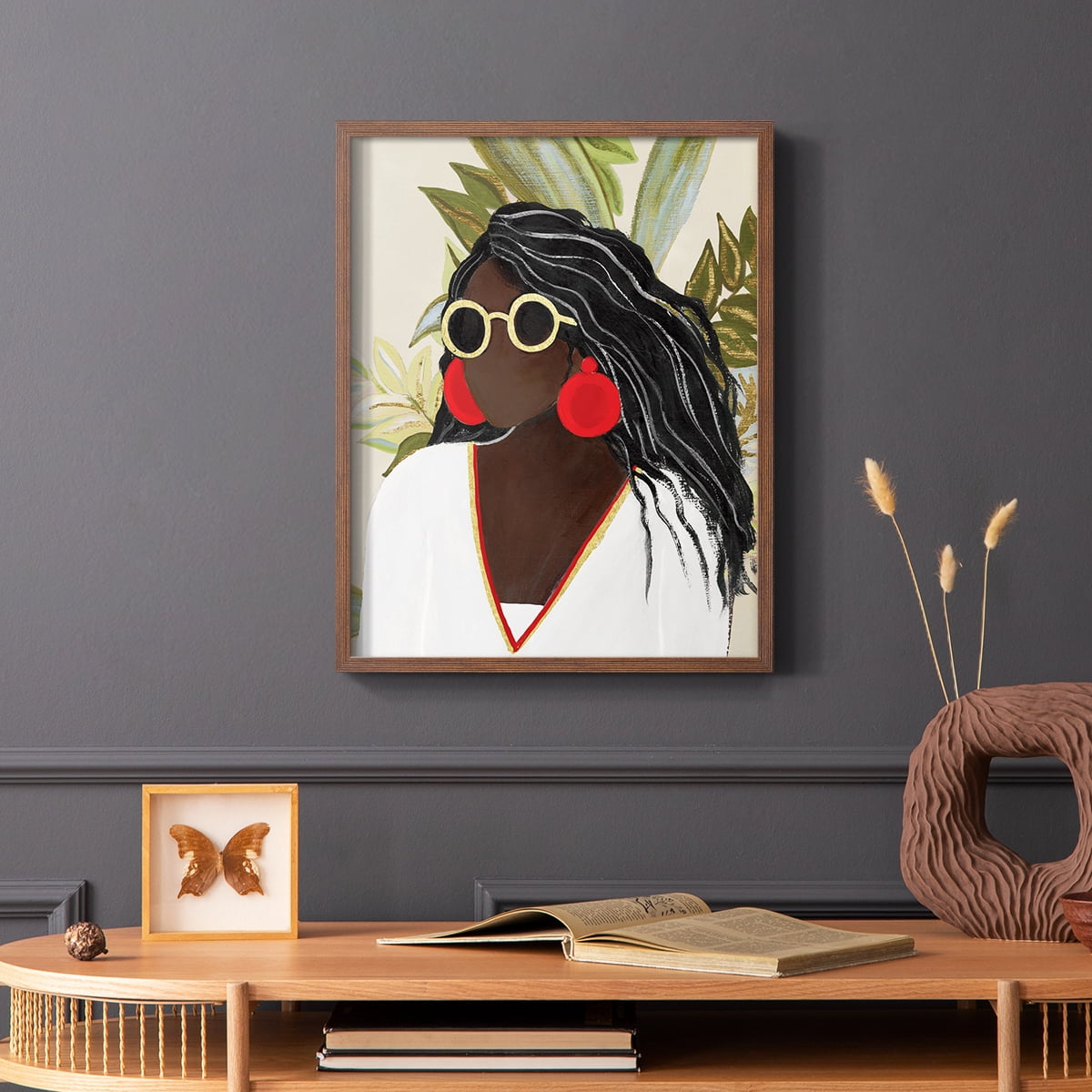 All That Beauty II in Paper Solid Wood 11 x 14 Framed Print