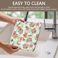 thumbnail image 4 of Placemat, Pioneer Flower Floral Print Pattern Place Mats Table Mat Set Of 2, PVC Washable Placemats for Party Kitchen Dining Decoration, 18x12 Inch, Fade Resistant, 4 of 6
