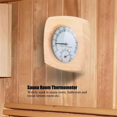 thumbnail image 4 of Digital Sauna Thermometer with Metal Dial and Hydrometer Hygrometer Hygrometer Hygrometer Thermometer Sauna Accessory, 4 of 5