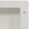 thumbnail image 2 of vidaXL Shower Niche Matt White 16.1"x14.2"x3.9", 2 of 7