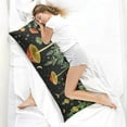 thumbnail image 4 of Boho Mushroom Body Pillow Cover - Soft & Breathable Fabric, Hidden Zipper, 20"x54", Vintage Mushroom Print - Perfect Gift for Side Sleepers, Cottagecore Decor & Pregnancy Support, 4 of 7