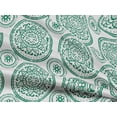 thumbnail image 5 of oneOone Rayon Green Fabric Block Sewing Craft Projects Fabric Prints By Yard 56 Inch Wide-N8, 5 of 5