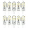 thumbnail image 2 of Bombilla LED, 10 piezas G4, bombilla LED, bombilla de luz, diseño exquisito, 2 of 12