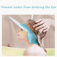 thumbnail image 3 of Gorro de baño para bebé Escudo Seguro para bebé Gorro de ducha para bebé Gorro de baño de champú de silicona ajustable Proteger los oídos de los ojos para bebés Niños pequeños Niños Niños LingWen 9024715118196, 3 of 5