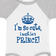 thumbnail image 4 of Inktastic So Cute Prince Boys Baby Bodysuit, 4 of 5