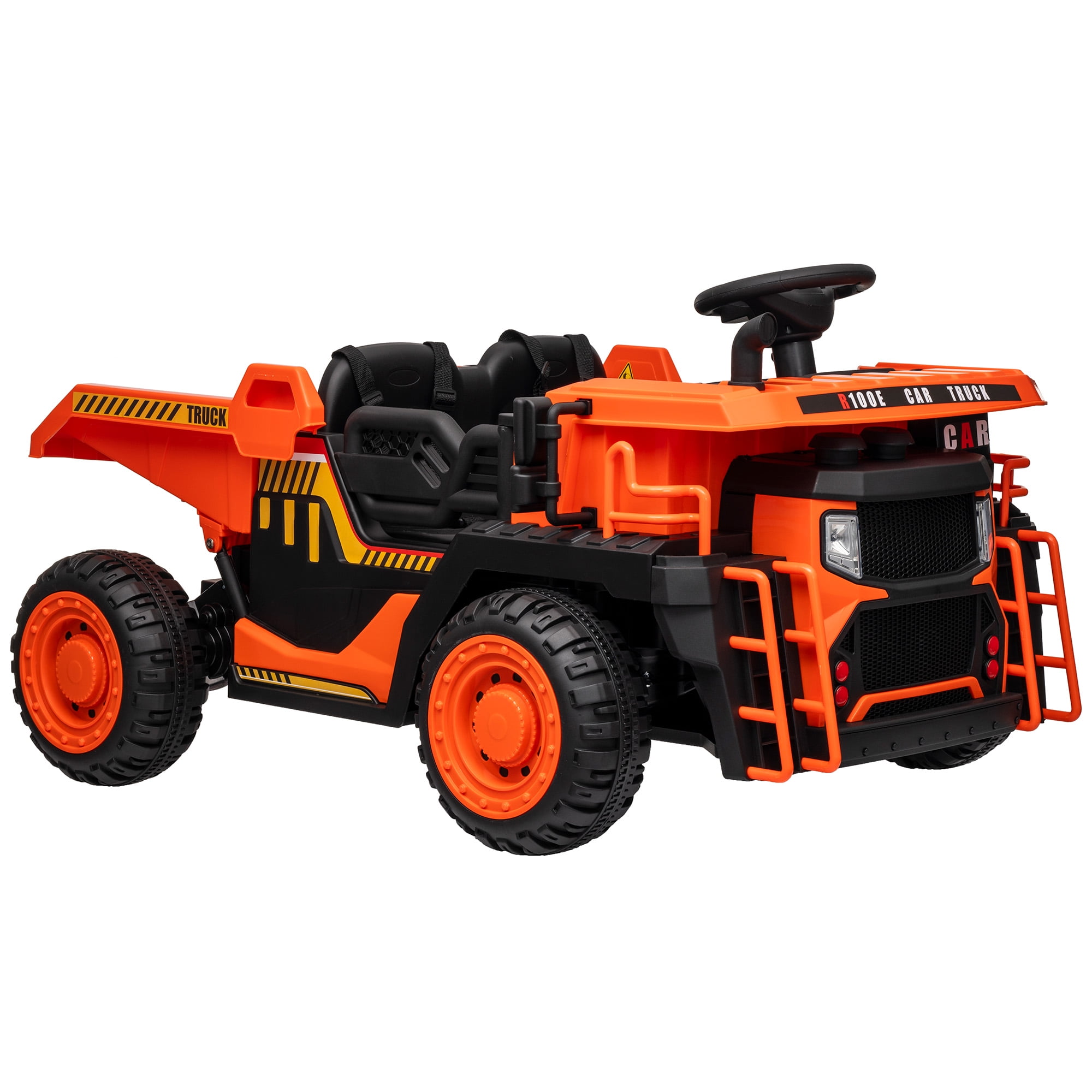 Jorfly 24V Ride On Car for Kids,Battery Powered Electric UTV Toys w/Remote Control, Gift Bow, 4x150W, 4WD/2WD, 3 Speeds, Shock Absorbers, Bluetooth, LED, 4.5MPH Max,Pink