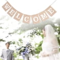 thumbnail image 3 of Shisuyan Burlap Bunting Banners Garland Decorations Multi Colored 1 Set 4.72 x 0.08 x 5.9 In, 3 of 8