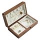 thumbnail image 5 of Caja de joyería de madera maciza vintage caja de almacenamiento de anillo de joyería de alta gama caja de exhibición, 5 of 11