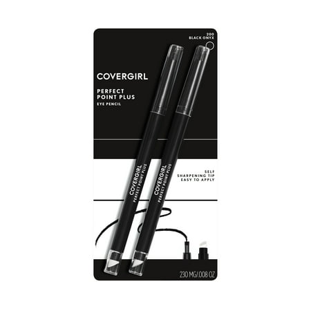 COVERGIRL Perfect Point PLUS Eyeliner Value Pack, Black Onyx, .008