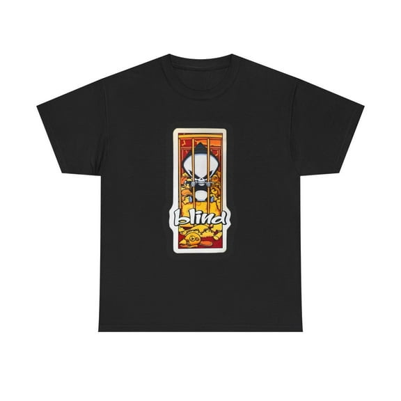 Baby Reaper Crib Blind Creager Vintage Skateboard 90s 2002 Classic TShirt Print - Black / M