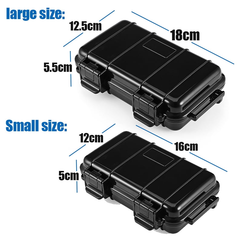 Perfeclan Waterproof Shockproof Box Airtight Survival Case Container Storage Carry Box