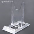 thumbnail image 4 of maskred Cellphone Stand Transparent Adjustable Home Office Display Holder Transparent 1Set, 4 of 6