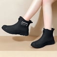 thumbnail image 5 of Women's Ankle Rain Boots Non Slip Short Boots For Daily Wear Outdoors, 5 of 8