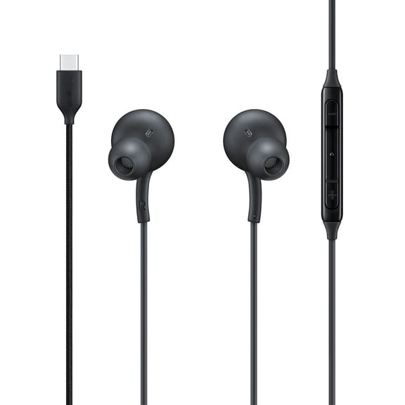TYPE-C Earphones USB-C Earbuds for Samsung Galaxy S23/FE/Plus/Ultra/S24/FE/Plus/Ultra - Headphones w Mic Headset Earpieces Handsfree
