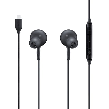 TYPE-C Earphones USB-C Earbuds for Samsung Galaxy S23/FE/Plus/Ultra/S24/FE/Plus/Ultra - Headphones w Mic Headset Earpieces Handsfree