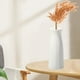 thumbnail image 5 of Jarrón de plástico Arreglo floral hidropónico moderno blanco Pequeño adorno de decoración para el hogar | Centro de mesa decorativo ligero para mesa de salón | 1 Pieza | los 6.5x7.5x20.5cm, 5 of 5