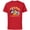 Red, variant on Disney Mickey and Friends are My Favorite Subject - Short Sleeve Cotton T-Shirt for Adults - Customized-Black