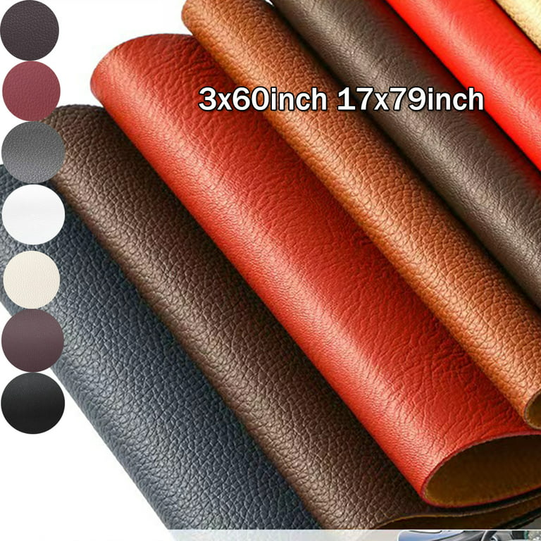 Leather Repair Patch Kit 7.8-61.8 inch Self-Adhesive Leather Repair Tape  for Sofas Couch Car Seats Handbags Jackets First Aid Patch 