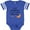 Football Blue and White, variant on Inktastic I Love My Big Sis to the Moon and Back Boys or Girls Baby Bodysuit