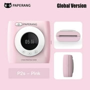 Global Version PAPERANG Pocket Mini Printer P2S BT4.0 Phone Connection Wireless Thermal Printer Compatible with Android iOS