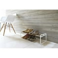 thumbnail image 1 of YAMAZAKI home 7752 9.8 x 25.6 in. Plain Shoe Rack - White, 1 of 1