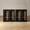 Black, variant on Mopio Blake Storage Cabinet, Sideboard Buffet Cabinet with Storage, Small Modular Accent Display Cabinet, Kitchen Coffee Bar Pantry Cabinet, Media Console Credenza for Living Room (Set of 2, Black)