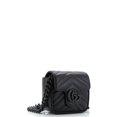thumbnail image 2 of Pre-Owned GG Marmont Flap Belt Bag Matelasse Leather Mini By Rebag, 2 of 7
