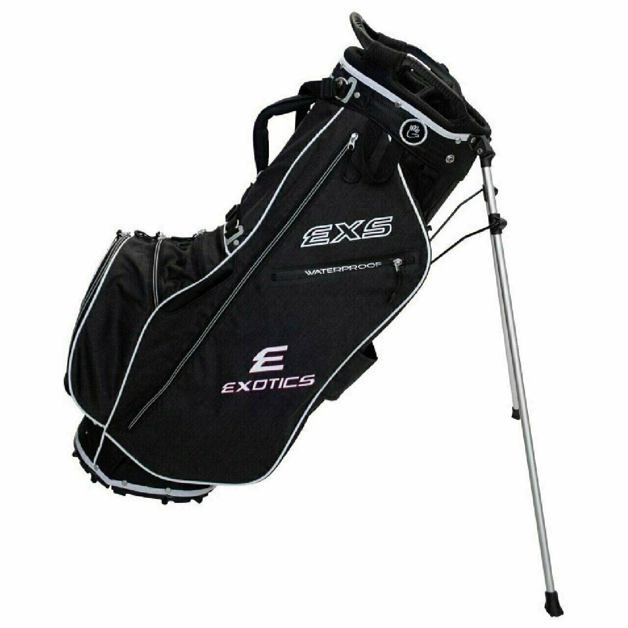 Tour Edge Exotics Xtreme 7.0 Golf Stand Bag Black