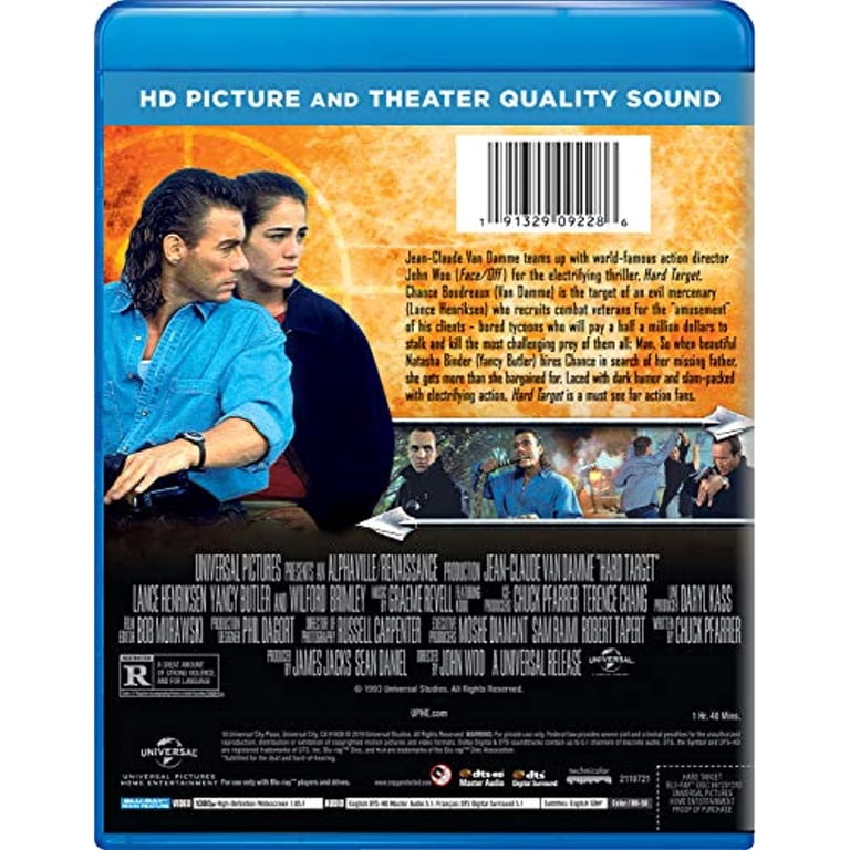 Universal Studios - Hard Target [BLU-RAY] - Walmart.com
