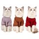 thumbnail image 5 of Sudadera con capucha polar para perros y gatos, ropa cálida para perros pequeños, ropa para cachorros, sudadera con capucha, disfraz suave para cachorros, negro, blanco y azul, 5 of 5