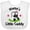 AA-White, variant on Inktastic Golfing Mamas Little Caddy Grandkids Golf Girls Baby Bib