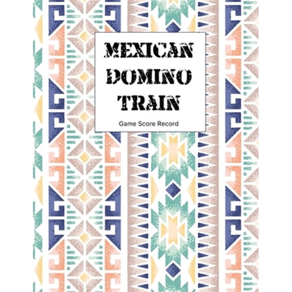 Pre-Owned Mexican domino train game Score Record: large size pads were great. Mexican Train Score Record Dominoes Scoring Game Record Level Keeper Book