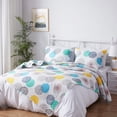 thumbnail image 4 of SunStyle Home Quilts Colcha acolchada suave y duradera, tamaño Queen, ligera, reversible, con estampado bohemio, juego de cama con fundas de almohada para todas las estaciones, 3 piezas, 4 of 5