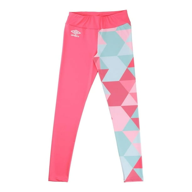 Legging Umbro Talla CH Deportivo con Estampado Mosaico Rosa