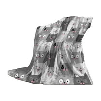 EUDIDV Cooling Blanket Thermal Blanket;Cute Cats Pattern Blanket Soft And Comfortable Multifunctional Home Furnishings Suitable For Sofas Beds And Travel As A Gift