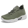 thumbnail image 2 of XIMIN Women's Mesh Sports Shoes - Lightweight Breathable Running Sneakers for Spring Summer Fall, Casual Walking Shoes (Blackish Green, 6.5), 2 of 6