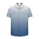 thumbnail image 5 of Mens Casual de Manga Corta Botón Abajo Camisas de Impresión Turndown Cuello Botón Camisa Poliéster, Moda de Verano Superior para Hombres Al Aire Libre, 5 of 6