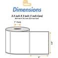 thumbnail image 4 of LAICAIW Direct Thermal Labels, Compatible with Zebra Printers, 5000 Count, 10 Pack, 4 of 7