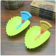 thumbnail image 1 of Cubierta del grifo, diseño de hoja Extensor de grifo de seguridad para niños pequeños Lavado de manos Bebé Niños Lavado de manos Ayudante Fregadero del baño (3PCS/Pack), 1 of 5