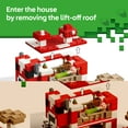 thumbnail image 5 of LEGO Minecraft The Mooshroom House Toy Figures and Playset - Building Minecraft Toy for Kids, Boys and Girls, Ages 8+ - with Steve and Other Figures for Pretend Play - Gift Idea for Birthdays - 21270, 5 of 9