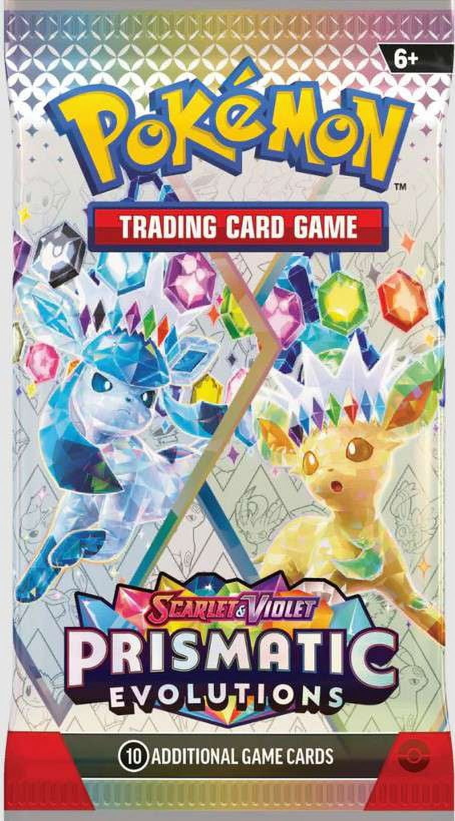 Pokemon Scarlet & Violet Prismatic Evolutions Booster Pack (10 Cards)