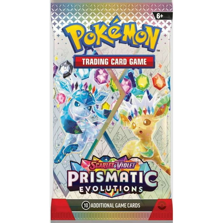 Pokemon Scarlet & Violet Prismatic Evolutions Booster Pack, 10