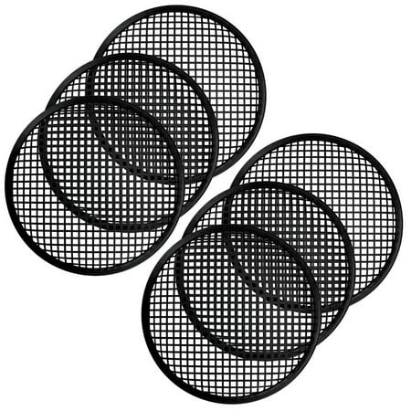 3 Pair 12 Inch Subwoofer Metal Waffle Grills - Universal Speaker Cover