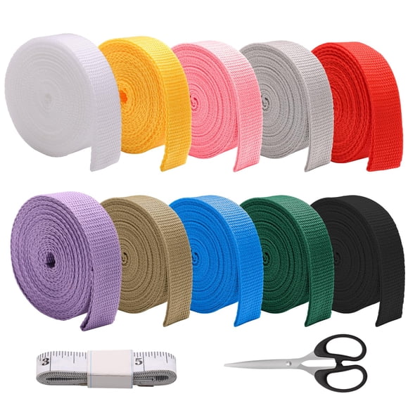 Cinchas Boyistar, 10 rollos, 4,5 m x 2,5 cm, 10 colores