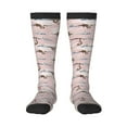 thumbnail image 2 of Lsque Cloud Sloth Printed Crew Socks Men's Women's LightWeight Thin Casual Calf Socks ,Knee High Socks,Cotton Socks, 2 of 9