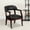 Black Vinyl, variant on Emma + Oliver Oxblood Vinyl Luxurious Conference Chair with Casters